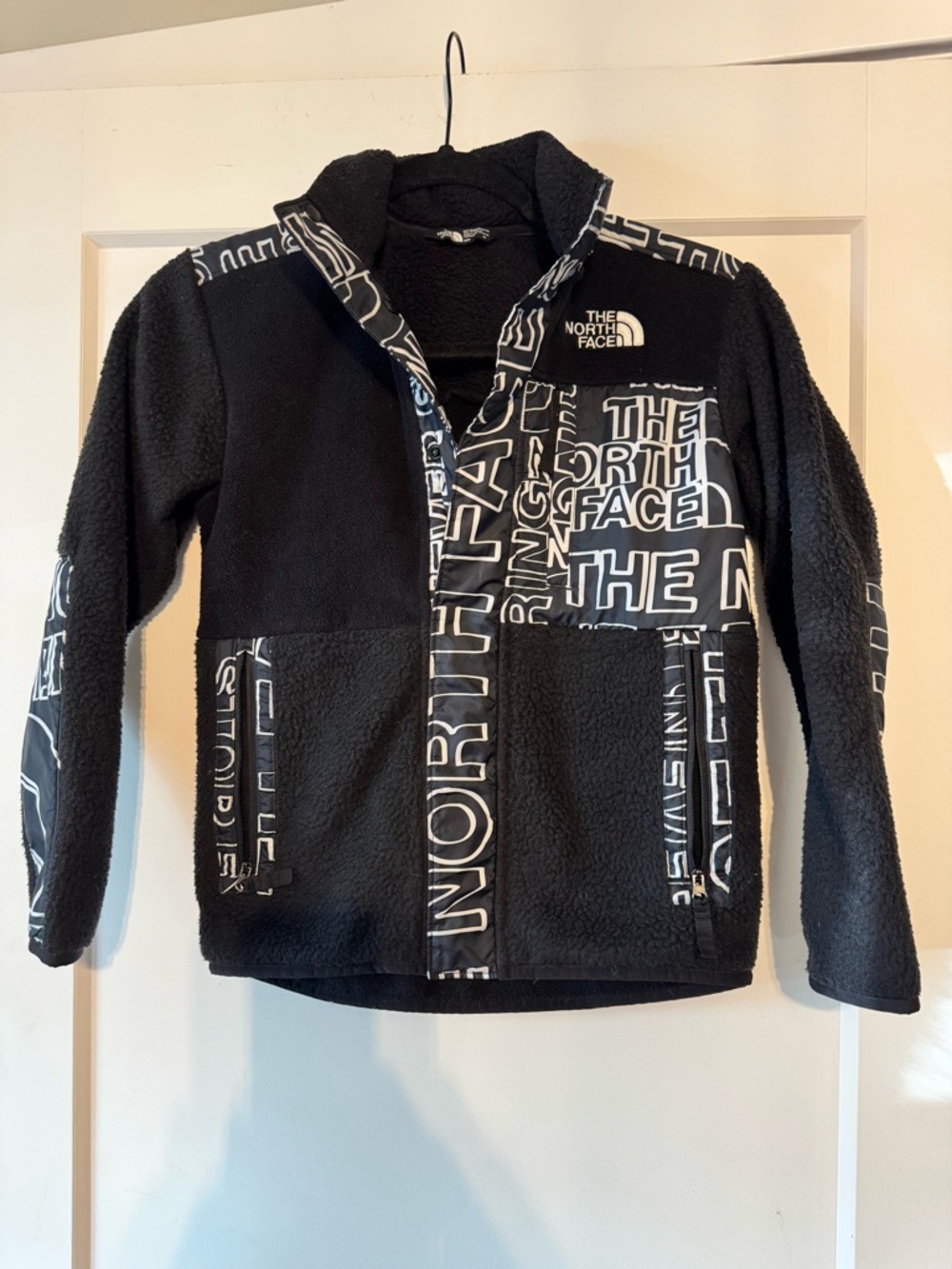 North Face fleece jacket (8-10)